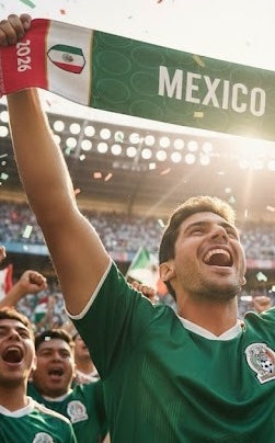 Mexico Football Team Cooling Towel & Sports Scarf