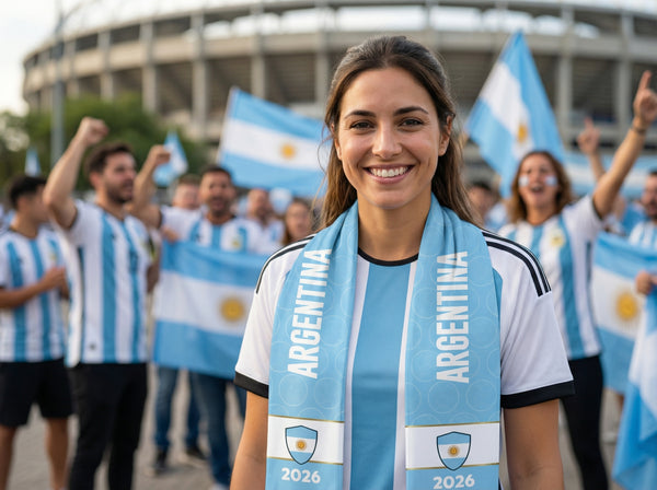 Argentina Football Team Cooling Towel & Sports Scarf