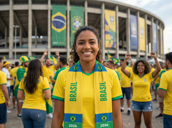 Brasil Football Team Cooling Towel & Sports Scarf