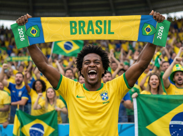 Brasil Football Team Cooling Towel & Sports Scarf