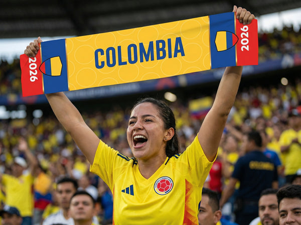 Colombia Football Team Cooling Towel & Sports Scarf