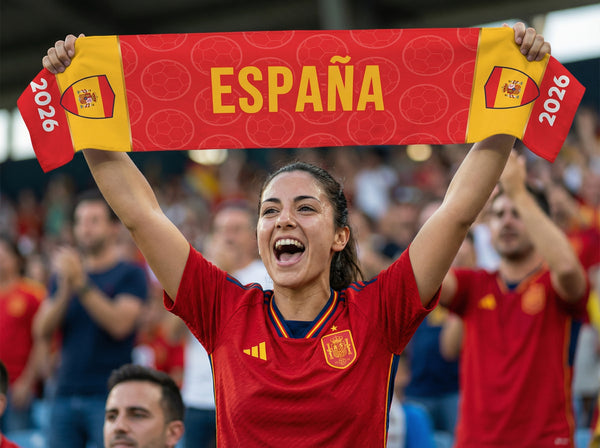 Spain Football Team Cooling Towel & Sports Scarf