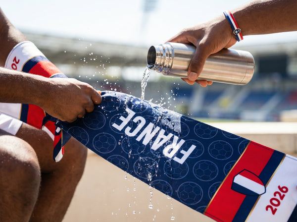 France Football Team Cooling Towel & Sports Scarf