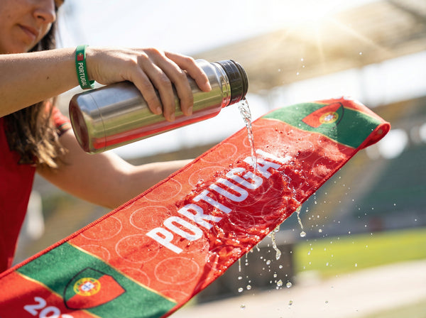 Portugal Football Team Cooling Towel & Sports Scarf