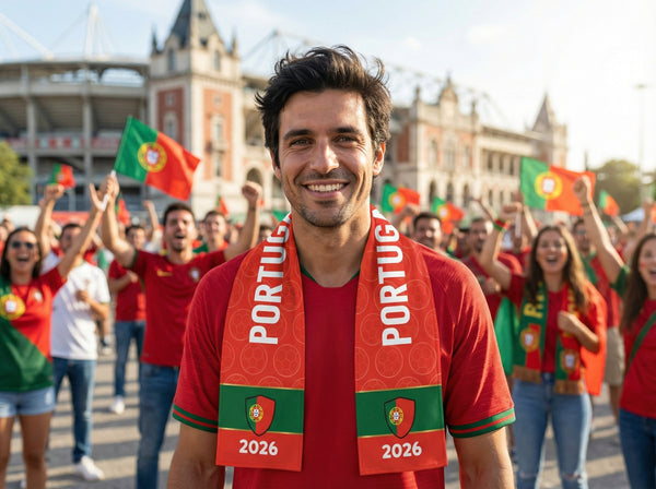 Portugal Football Team Cooling Towel & Sports Scarf