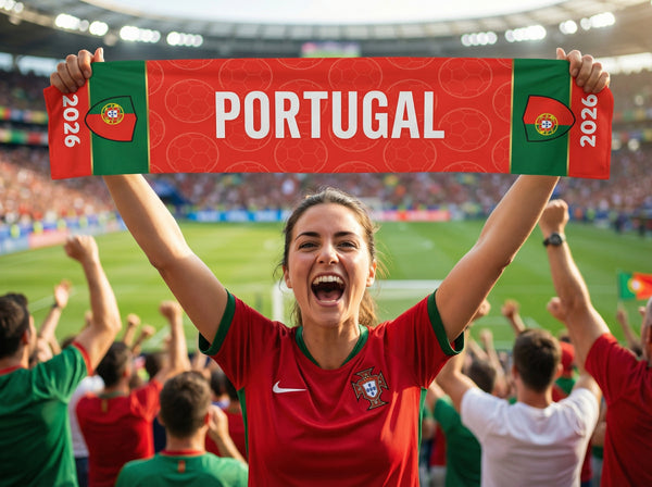 Portugal Football Team Cooling Towel & Sports Scarf