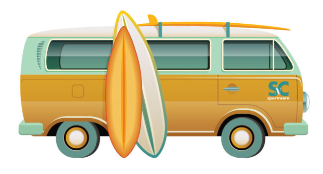 SURF WAGON TOWEL