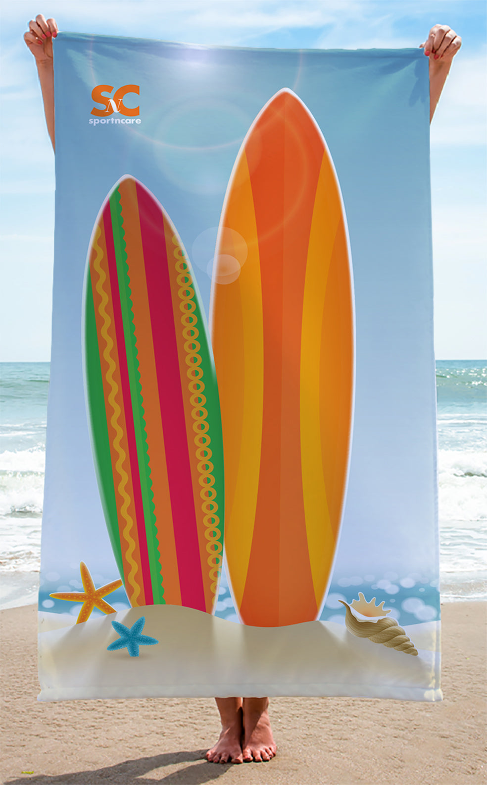 LOVE SURF  TOWEL